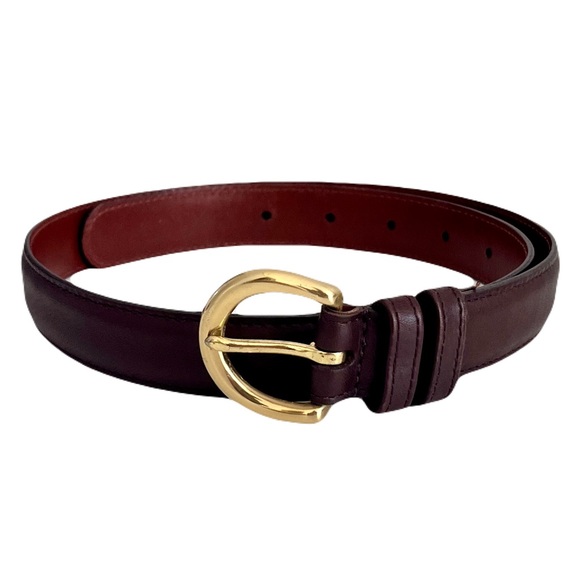 Coach Accessories - Vintage Coach 8400 Brown Leather Belt, Size Small
